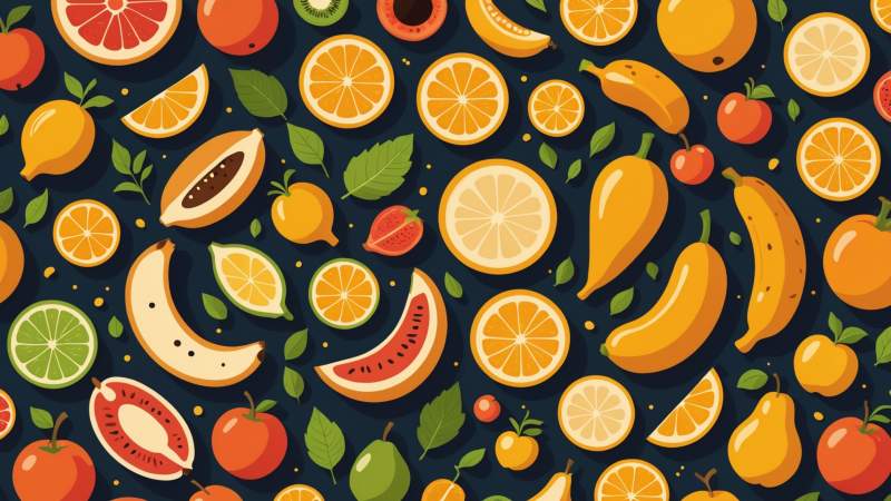 Minimalist vector illustration of stylized stomach and food elements symbolizing the Stomach Festival in Australia.